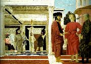 Piero della Francesca the flagellation oil